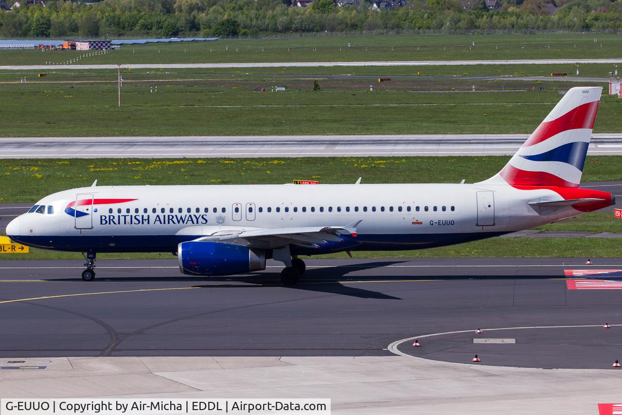G-EUUO, 2003 Airbus A320-232 C/N 1958, British Airways