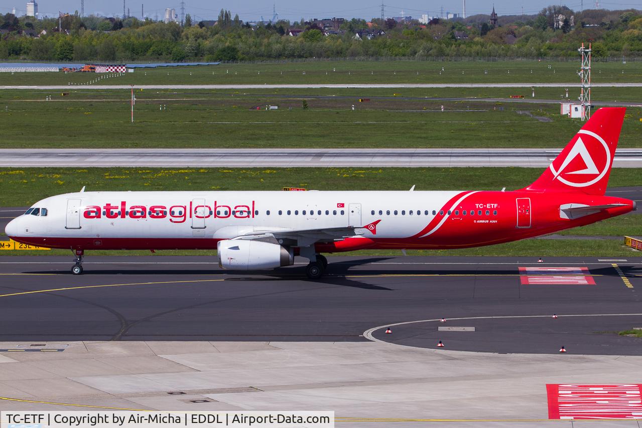 TC-ETF, 2001 Airbus A321-231 C/N 1438, Atlas Global