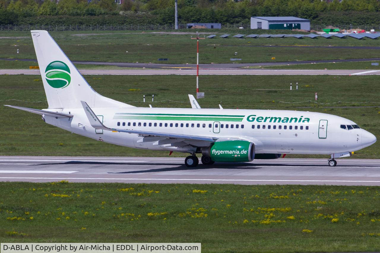 D-ABLA, 2007 Boeing 737-76J C/N 36114, Germania