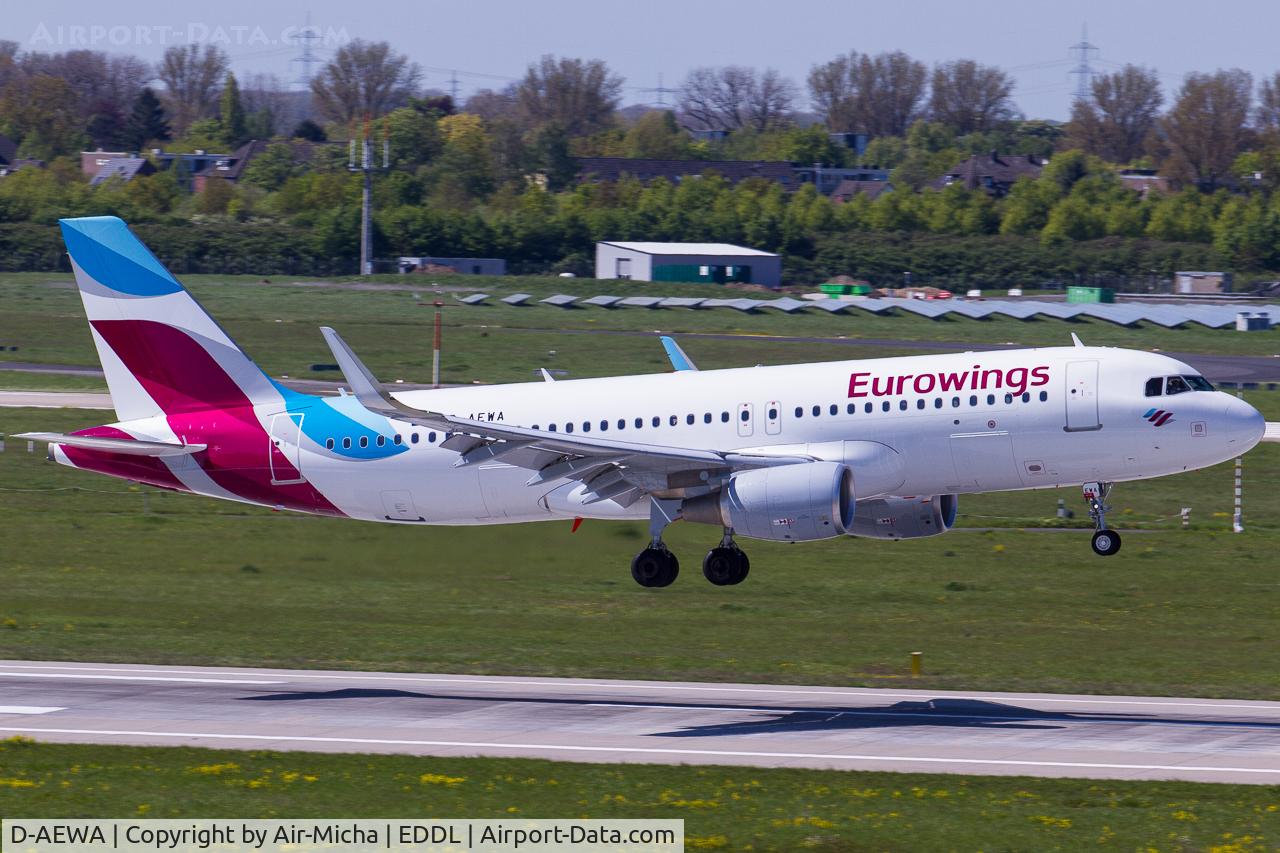 D-AEWA, 2016 Airbus A320-214 C/N 6953, Eurowings
