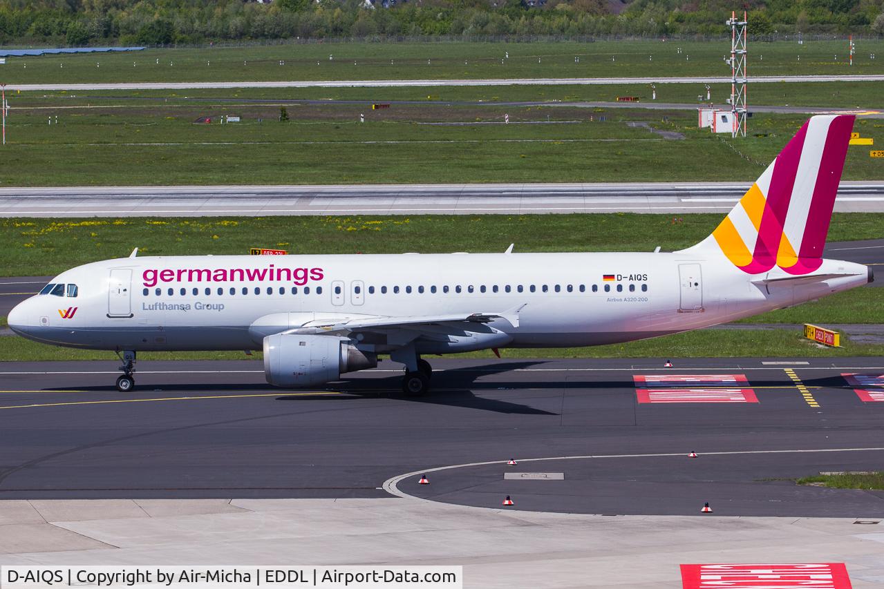 D-AIQS, 1993 Airbus A320-211 C/N 401, Germanwings
