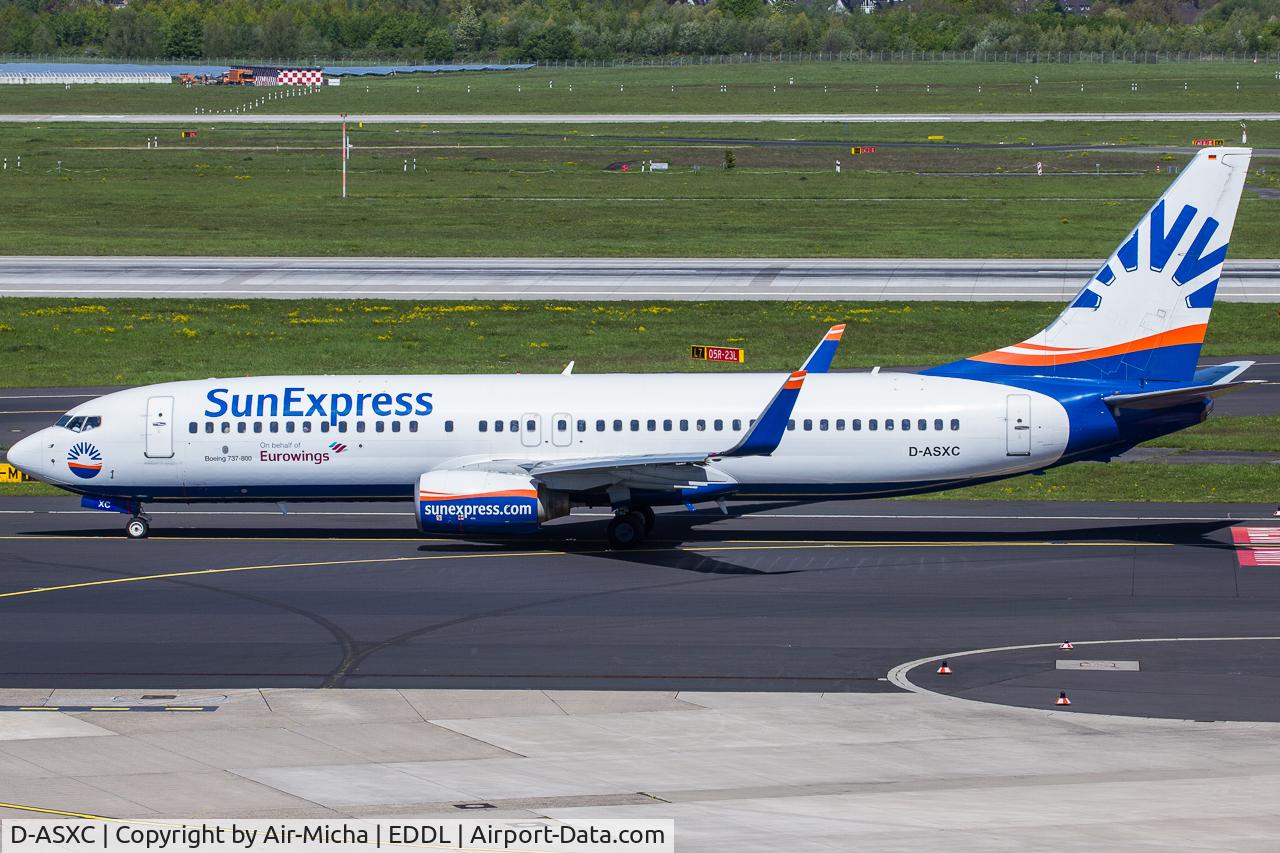 D-ASXC, 2001 Boeing 737-86N C/N 30806, SunExpress Germany