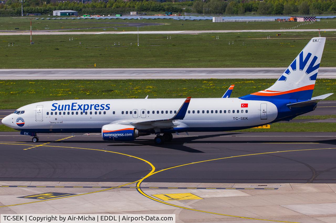 TC-SEK, 2015 Boeing 737-8HC C/N 61172, SunExpress