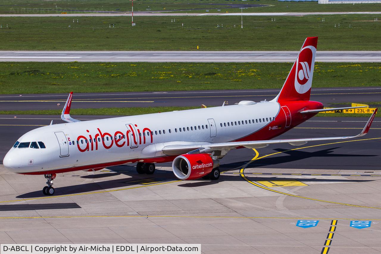 D-ABCL, 2014 Airbus A321-211 C/N 6168, Air Berlin