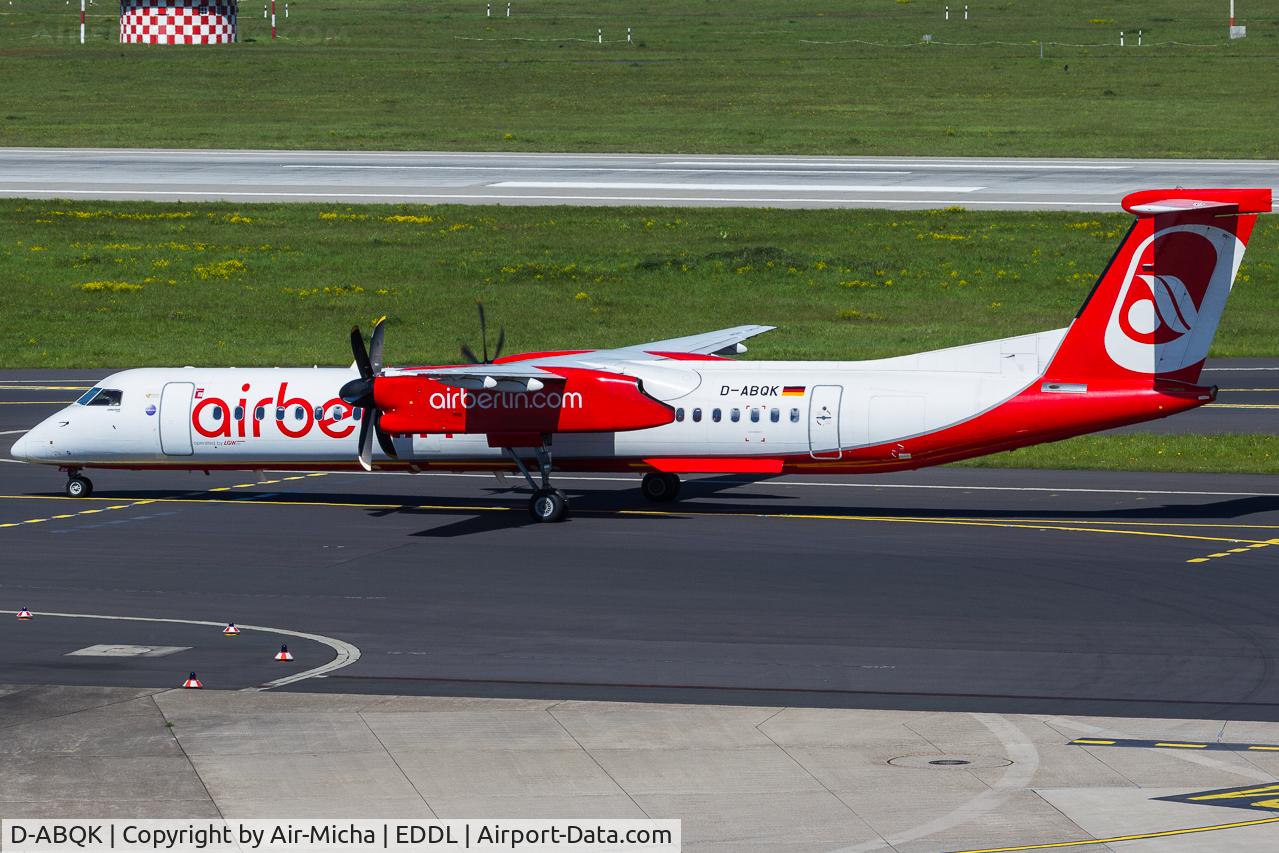 D-ABQK, 2009 De Havilland Canada DHC-8-402Q Dash 8 Dash 8 C/N 4265, Air Berlin