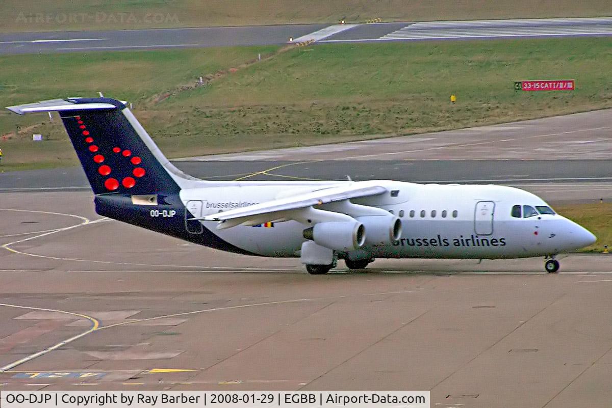 OO-DJP, 1996 British Aerospace Avro 146-RJ85 C/N E.2287, BAe 146-RJ85 [E2287] (Brussels Airlines) Birmingham Int'l~G 29/01/2008