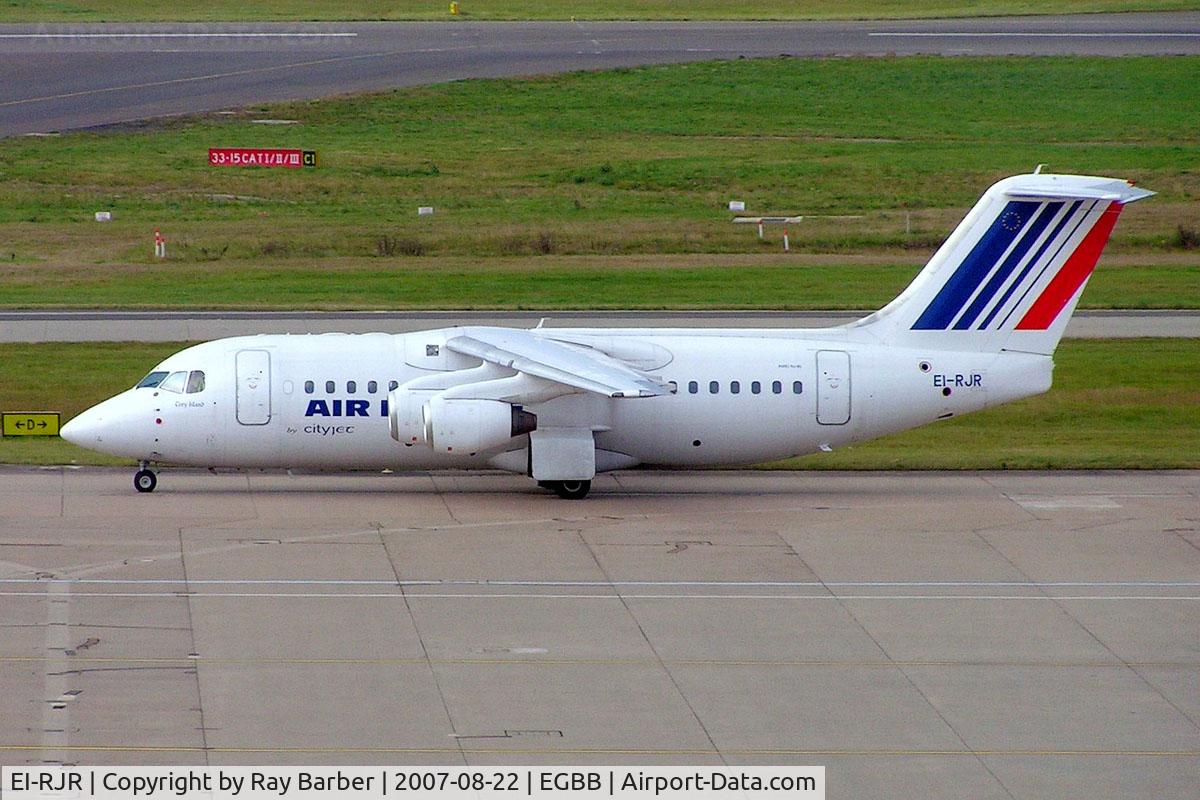 EI-RJR, 2000 British Aerospace Avro 146-RJ85A C/N E2364, BAe 146-RJ85 [E2364] (Air France/Cityjet) Birmingham Int'l~G 22/08/2007