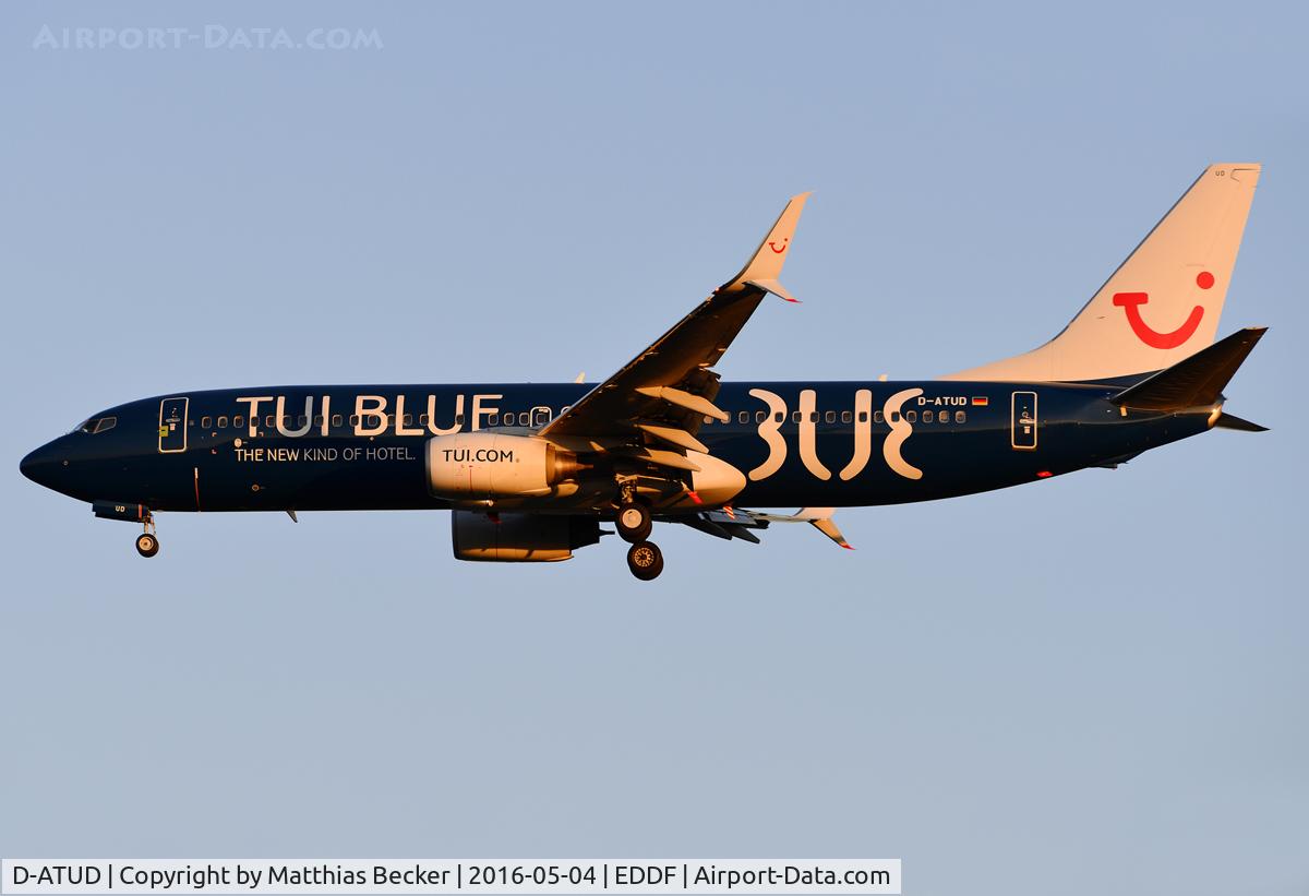 D-ATUD, 2006 Boeing 737-8K5 C/N 34685, D-ATUD