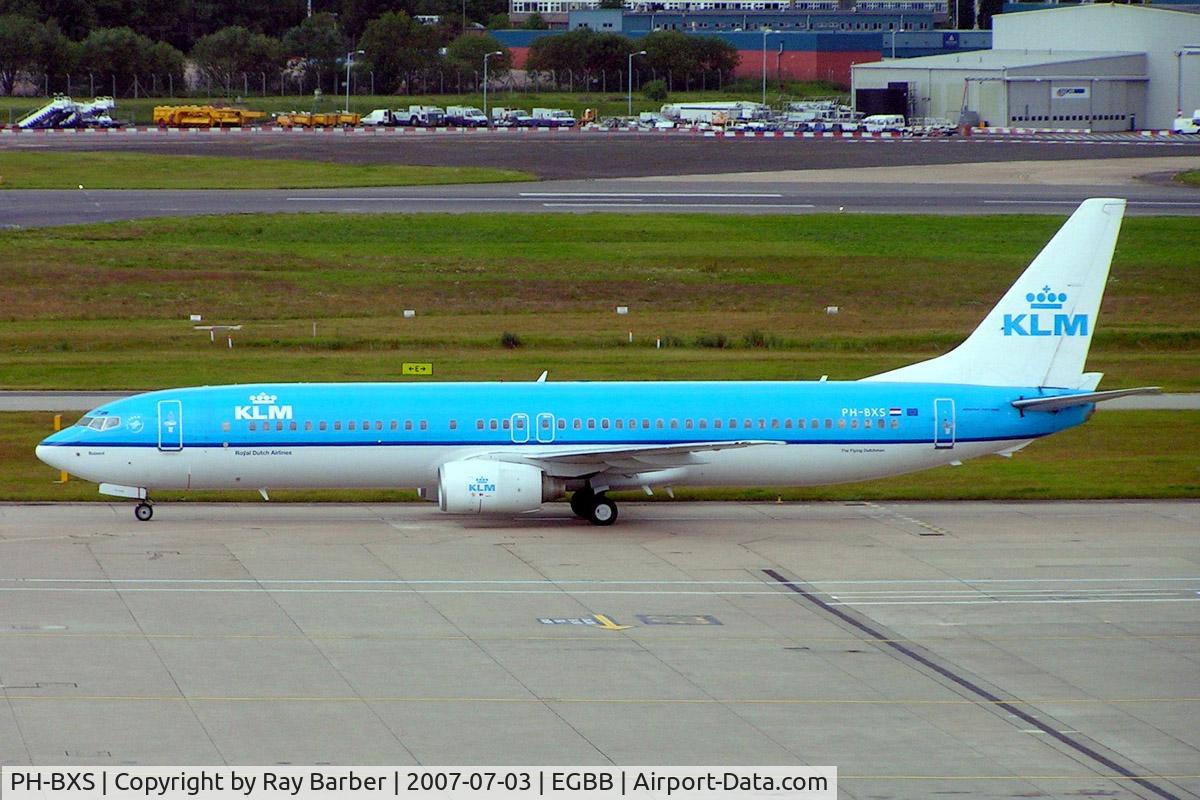 PH-BXS, 2001 Boeing 737-9K2 C/N 29602, Boeing 737-9K2 [29602] (KLM-Royal Dutch Airlines) Birmingham Int'l~G 03/07/2007