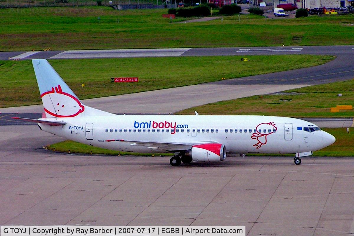 G-TOYJ, 1996 Boeing 737-36M C/N 28332, Boeing 737-36M [28332] (bmiBaby) Birmingham Int'l~G 17/07/2007