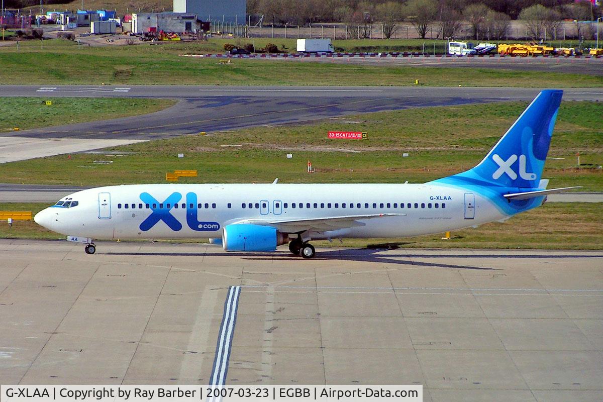 G-XLAA, 1998 Boeing 737-8Q8 C/N 28226, Boeing 737-8Q8 [28226] (XL Airways) Birmingham Int'l~G 23/03/2007