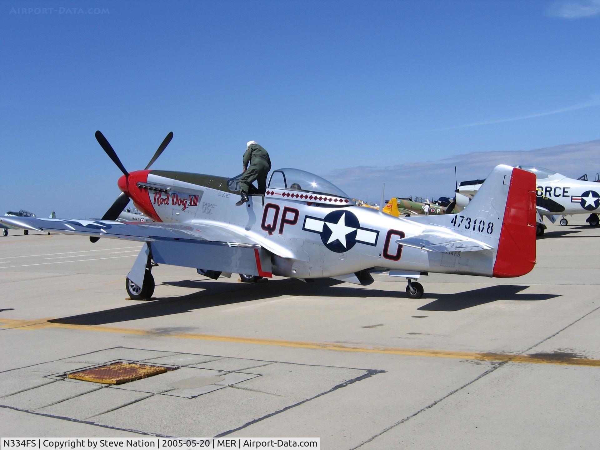 N334FS, 1944 North American P-51D Mustang C/N 122-39366 (44-72907), P-51D at WCFC