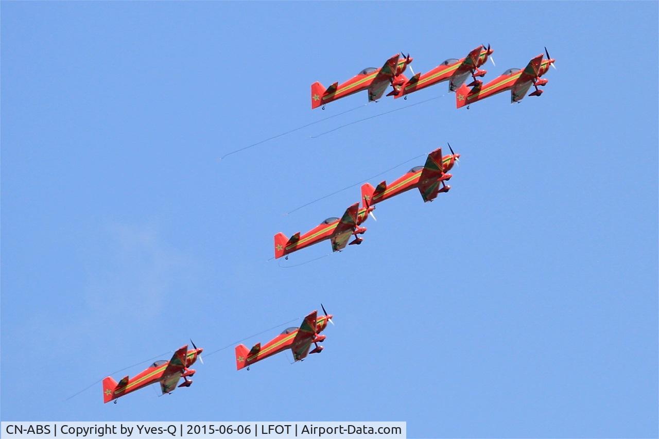 CN-ABS, Mudry CAP-232 C/N 36, Royal Moroccan Air Force Mudry CAP-232, N° 4 of Aerobatic Team Marche Verte 2015, Tours-St Symphorien Air Base 705 (LFOT-TUF) Open day 2015