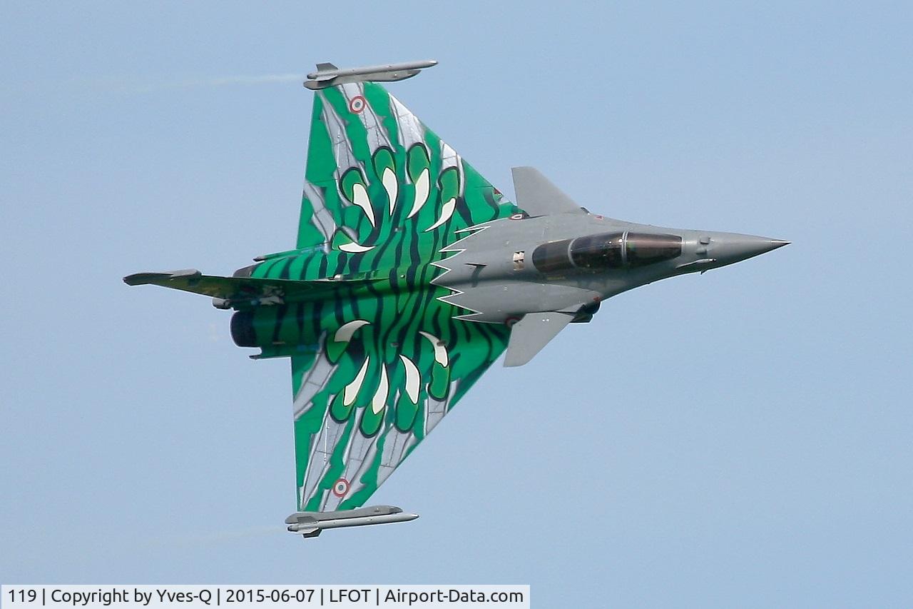 119, 2010 Dassault Rafale C C/N 119, Dassault Rafale C, On display, Tours-St Symphorien Air Base 705 (LFOT-TUF) Open day 2015