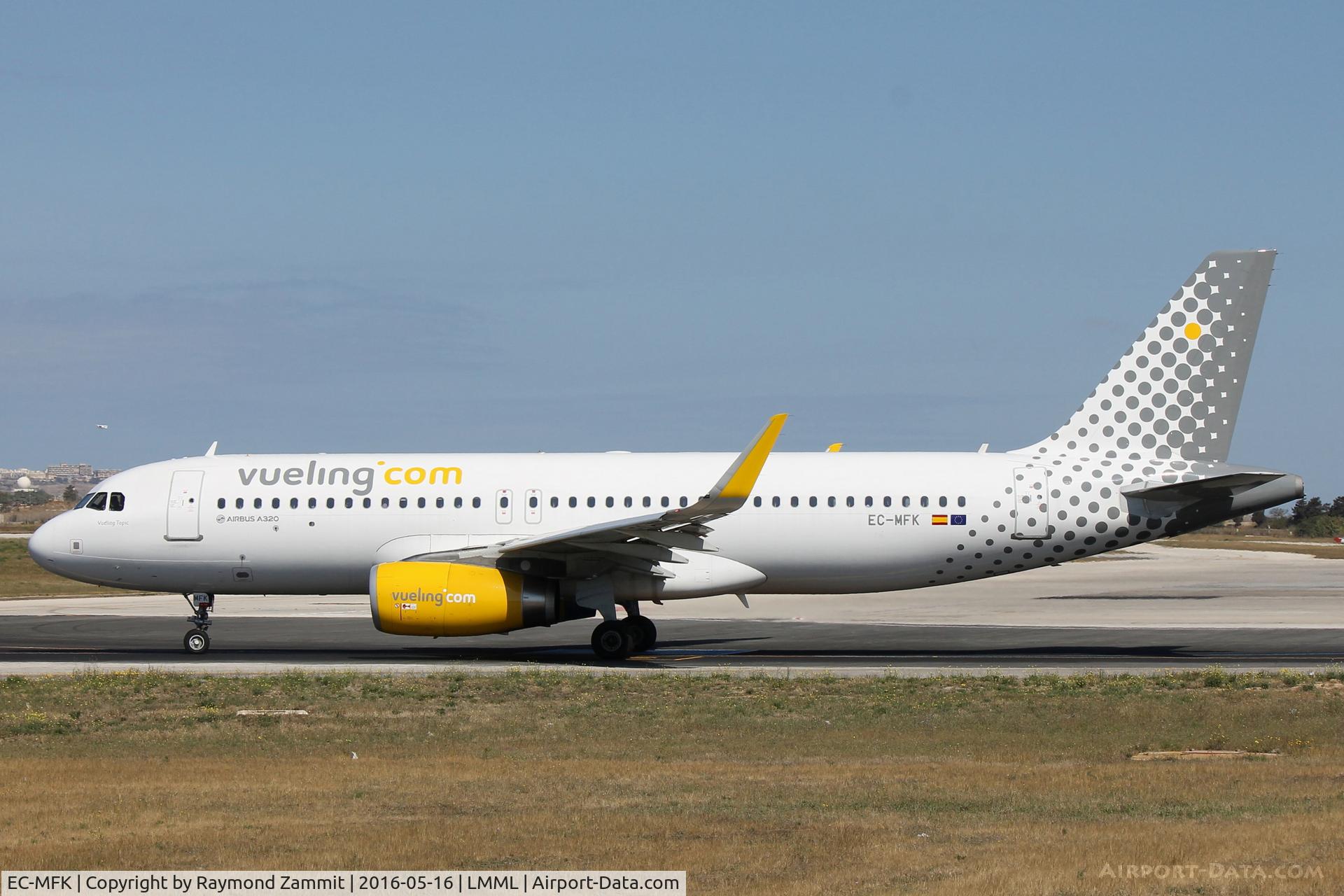 EC-MFK, 2015 Airbus A320-232 C/N 6535, A320 EC-MFK Vueling