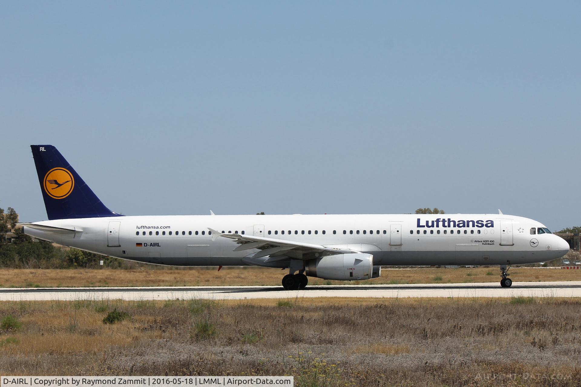 D-AIRL, 1994 Airbus A321-131 C/N 505, A321 D-AIRL Lufthansa