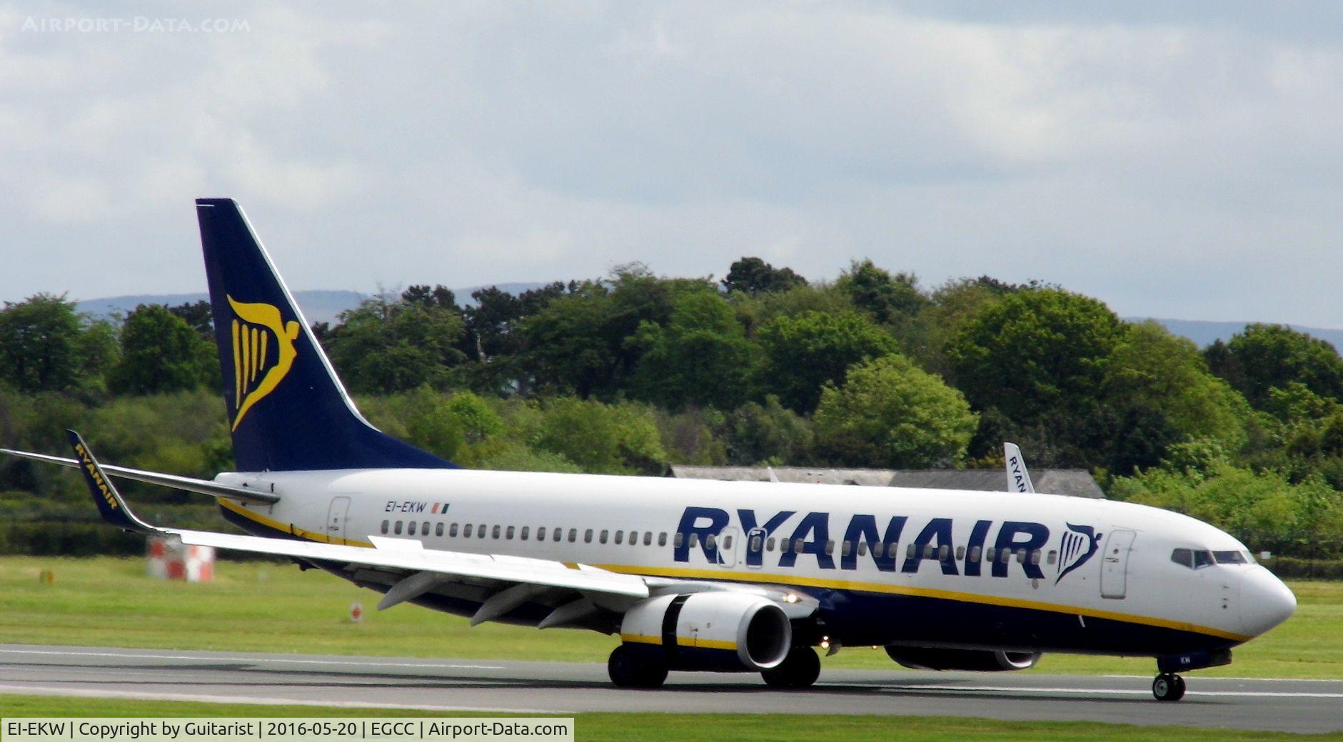 EI-EKW, 2010 Boeing 737-8AS C/N 38506, At Manchester