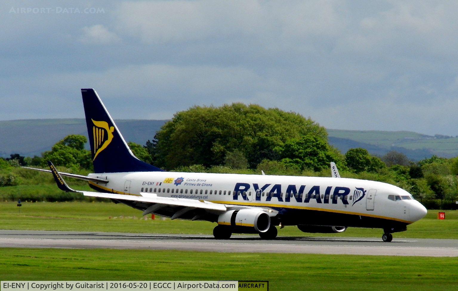 EI-ENY, 2011 Boeing 737-8AS C/N 35042, At Manchester