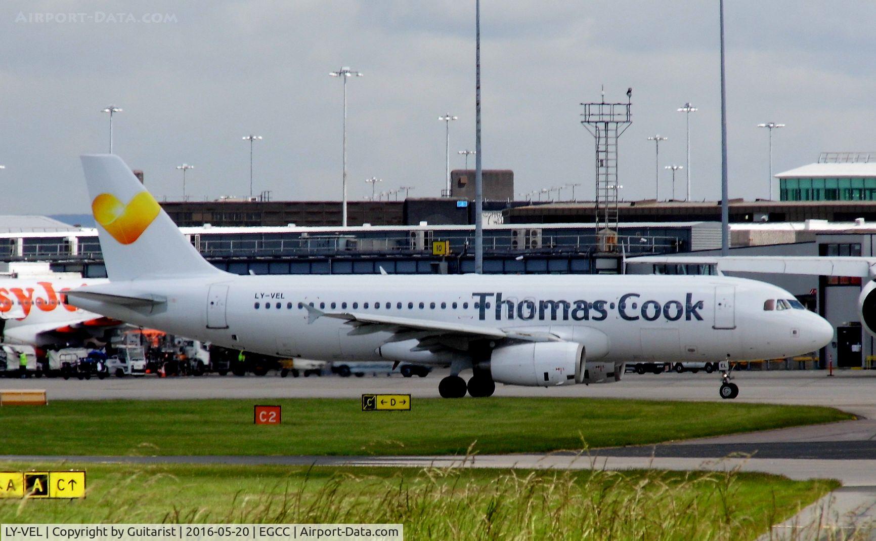 LY-VEL, 2003 Airbus A320-232 C/N 1998, At Manchester