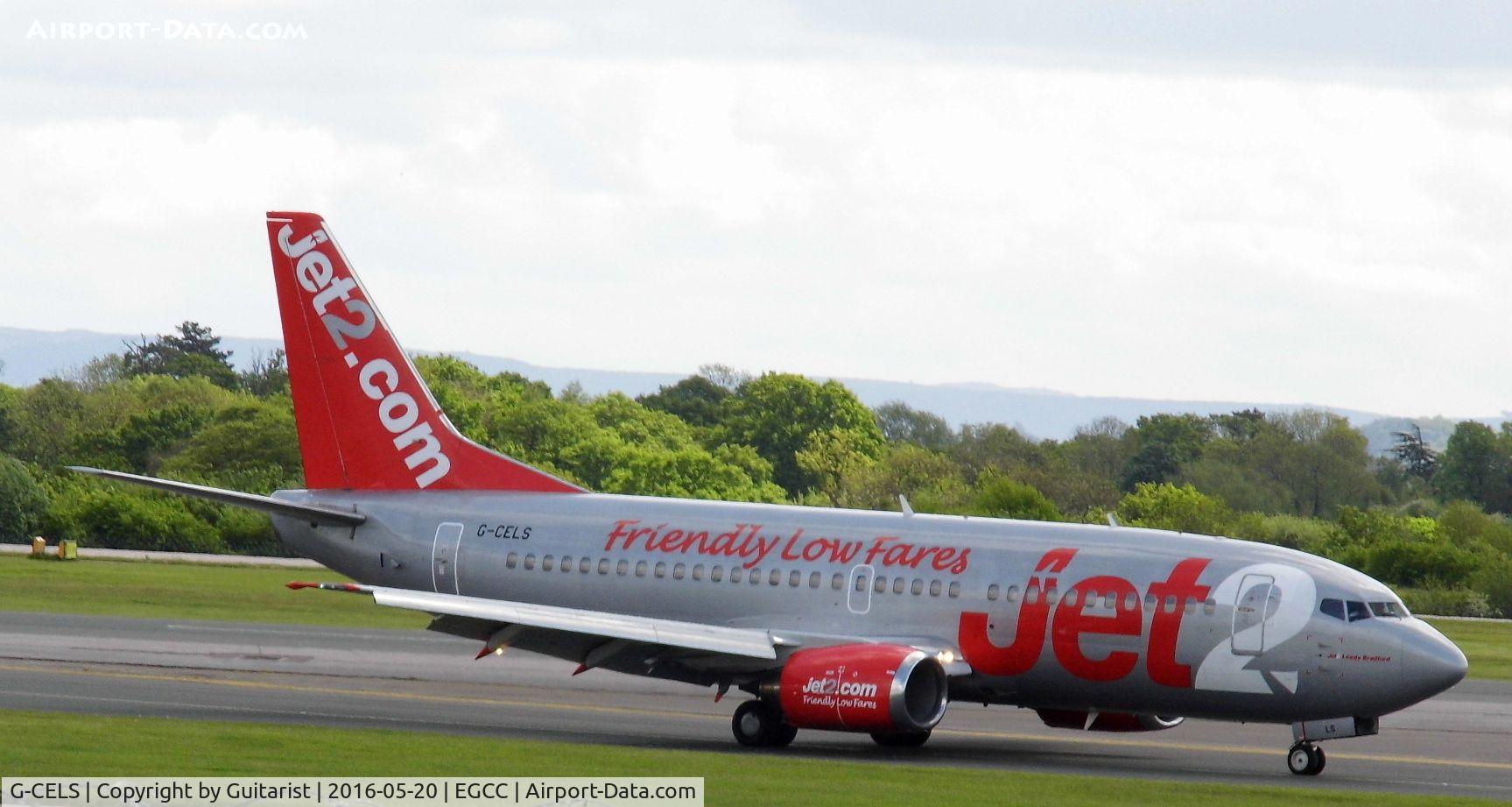 G-CELS, 1986 Boeing 737-377 C/N 23660, At Manchester