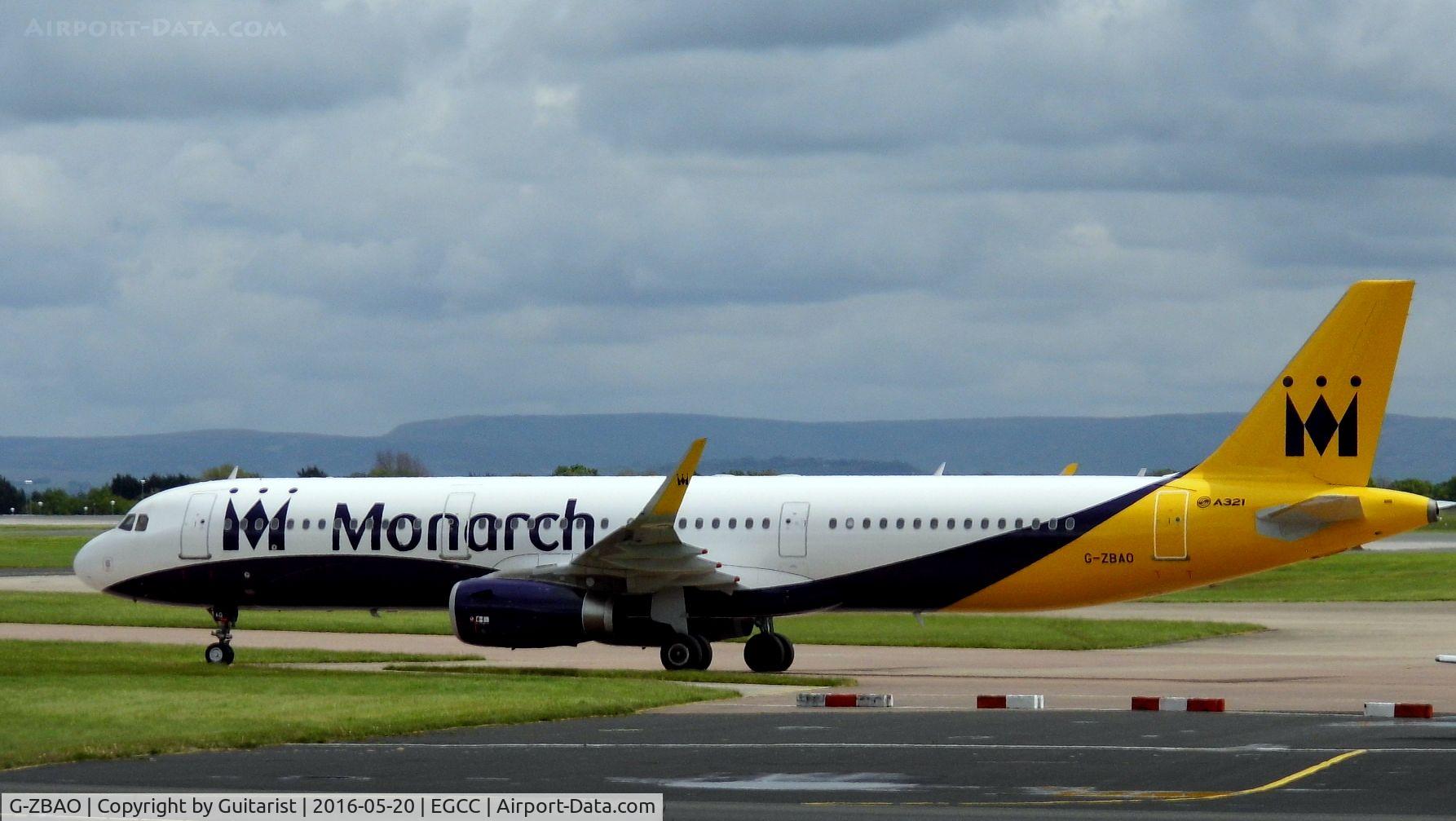 G-ZBAO, 2014 Airbus A321-231 C/N 6126, At Manchester