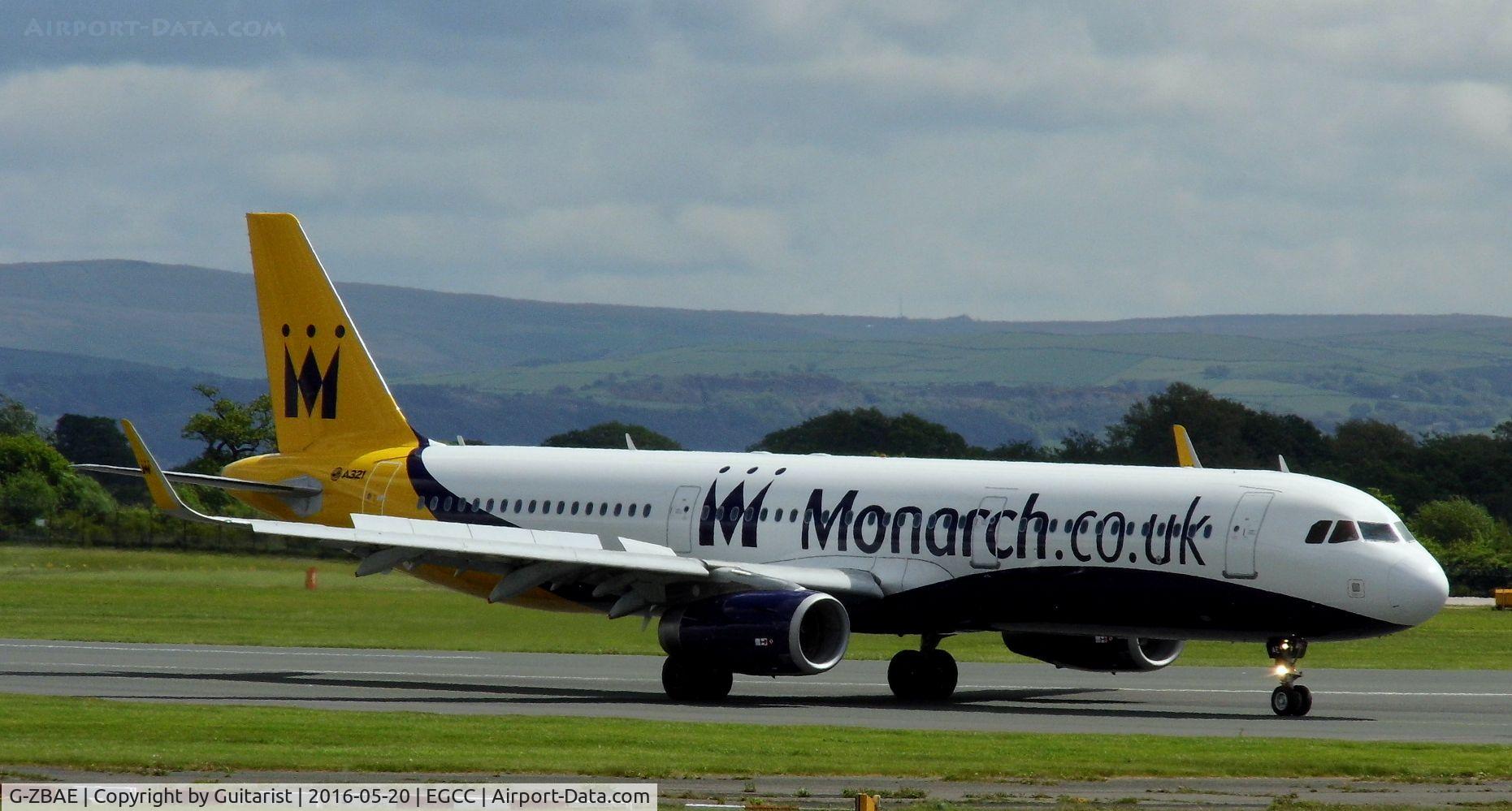 G-ZBAE, 2013 Airbus A321-231 C/N 5606, At Manchester