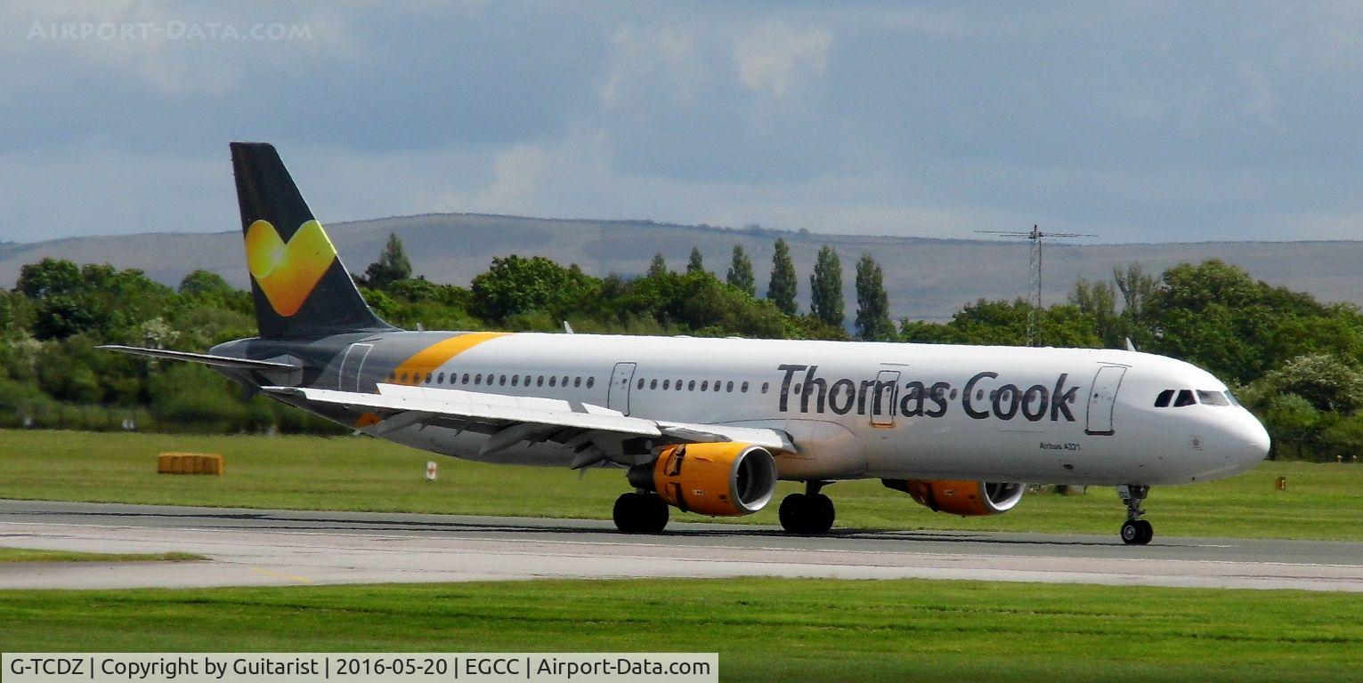 G-TCDZ, 1999 Airbus A321-211 C/N 1006, At Manchester