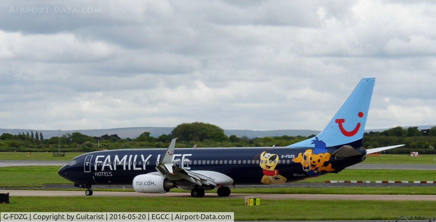 G-FDZG, 2008 Boeing 737-8K5 C/N 35139, At Manchester