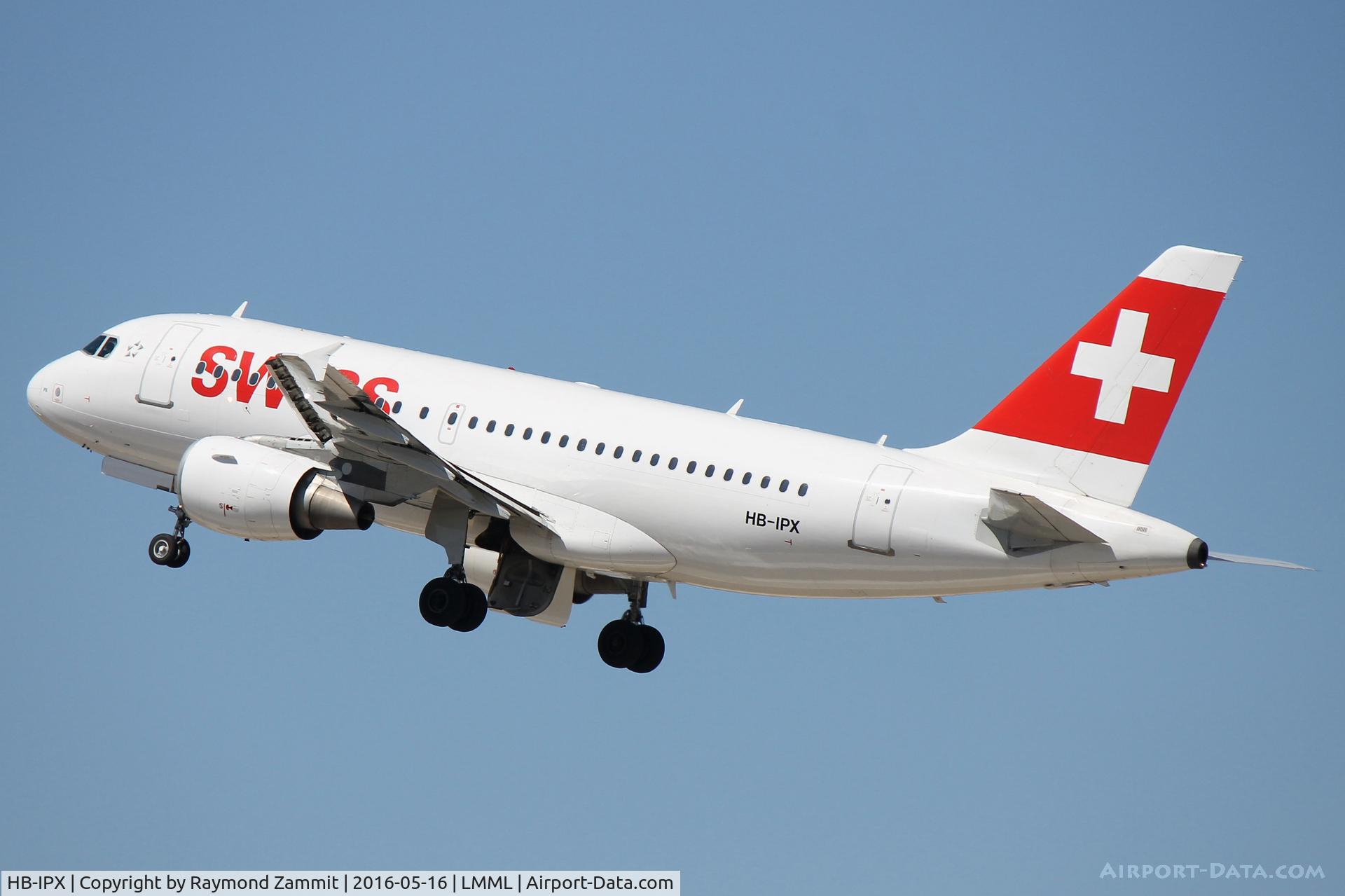 HB-IPX, 1996 Airbus A319-112 C/N 612, A319 HB-IPX Swiss