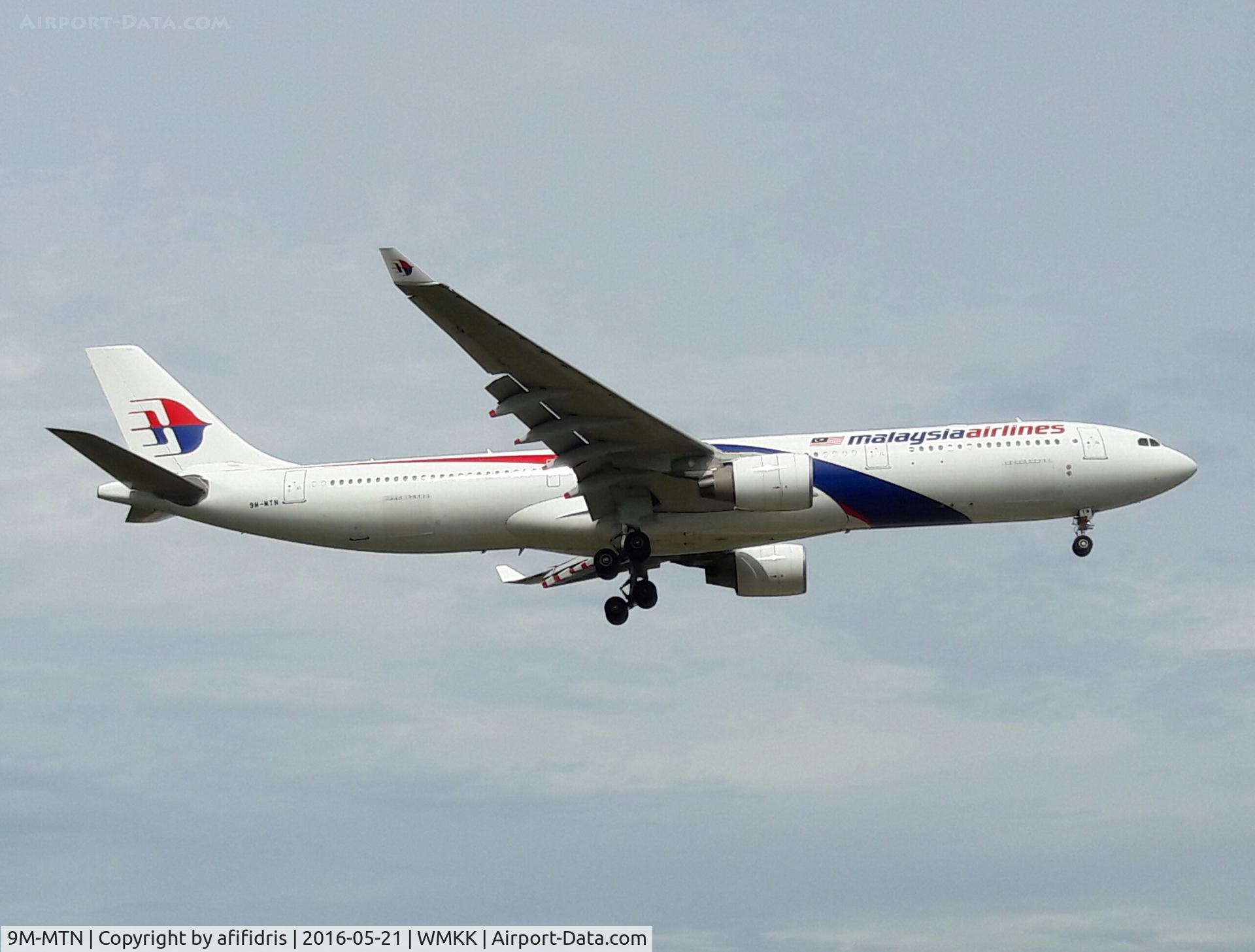 9M-MTN, 2013 Airbus A330-323X C/N 1470, Taken from approach area