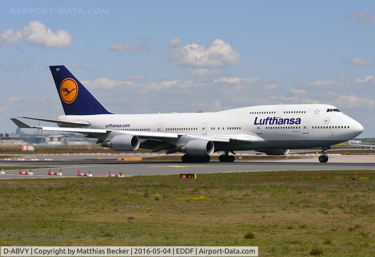 D-ABVY, 2000 Boeing 747-430 C/N 29869, D-ABVY