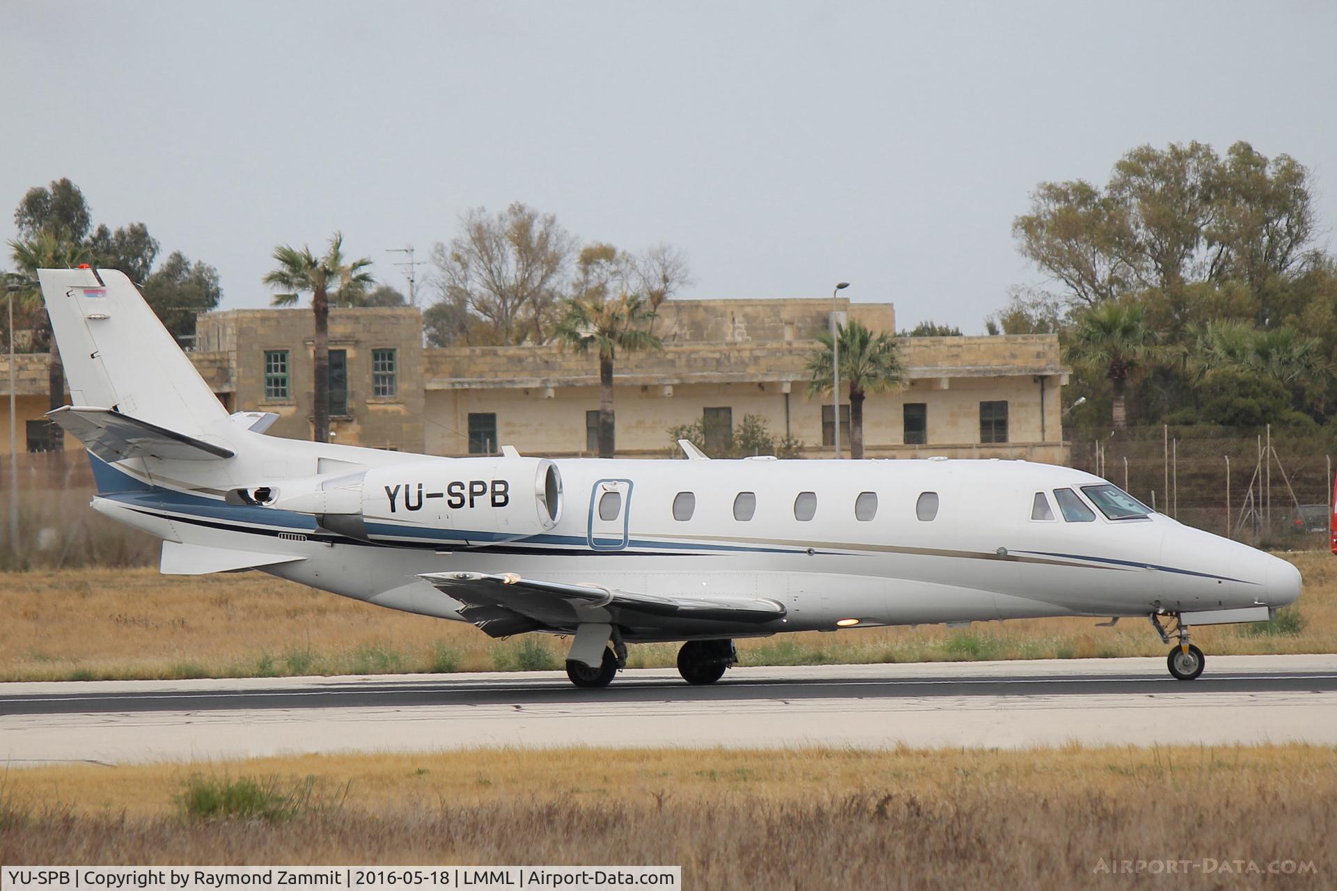 YU-SPB, 2008 Cessna 560 Citation XLS C/N 560-5807, Cessna 560 Citation XLS YU-SPB