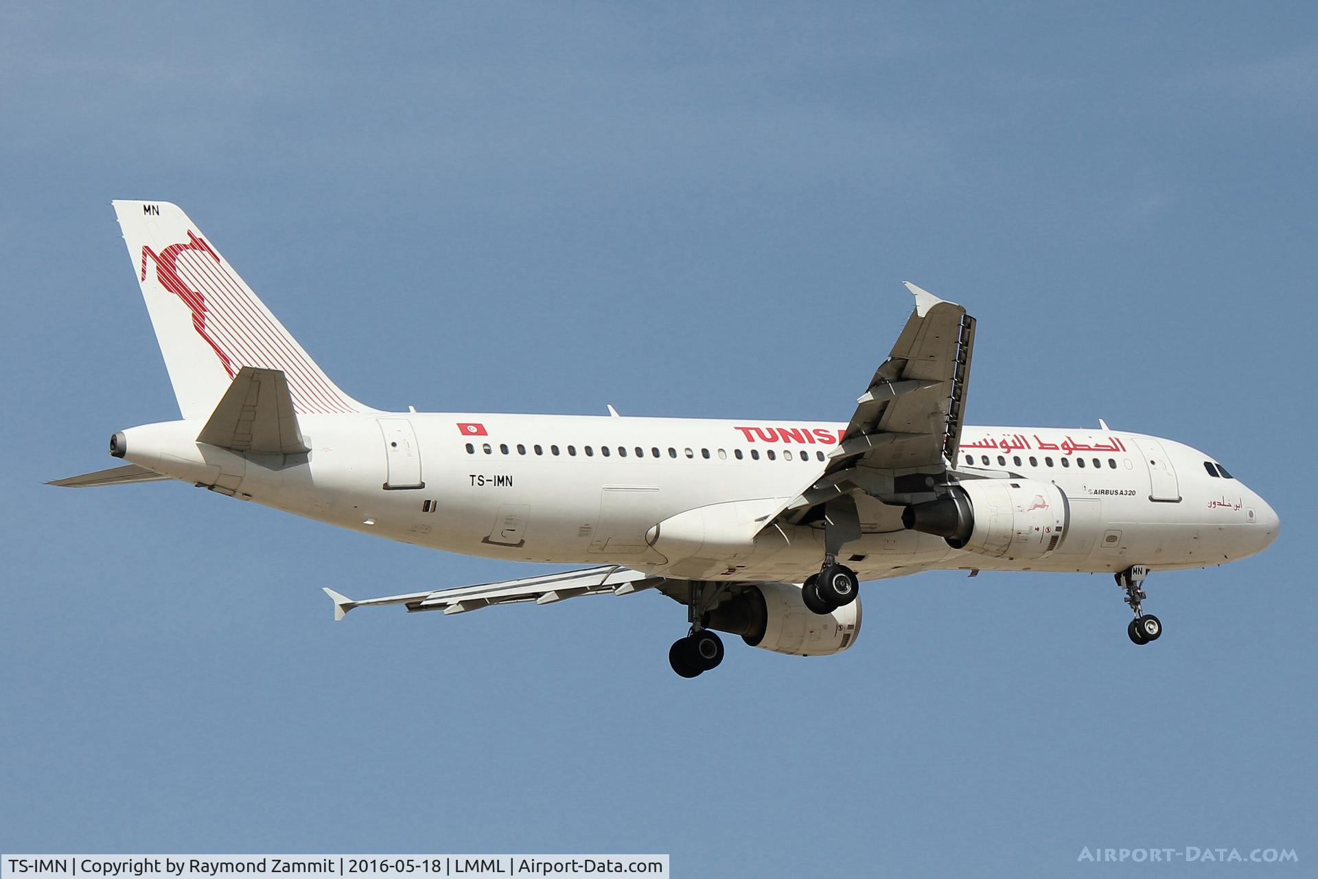 TS-IMN, 2000 Airbus A320-211 C/N 1187, A320 TS-IMN Tunisair