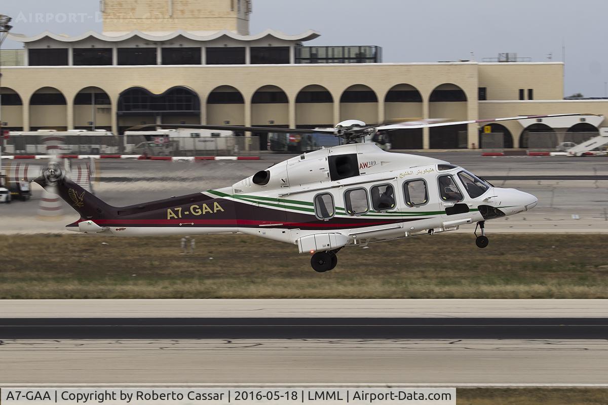 A7-GAA, AgustaWestland AW-189 C/N 49009, Runway 13