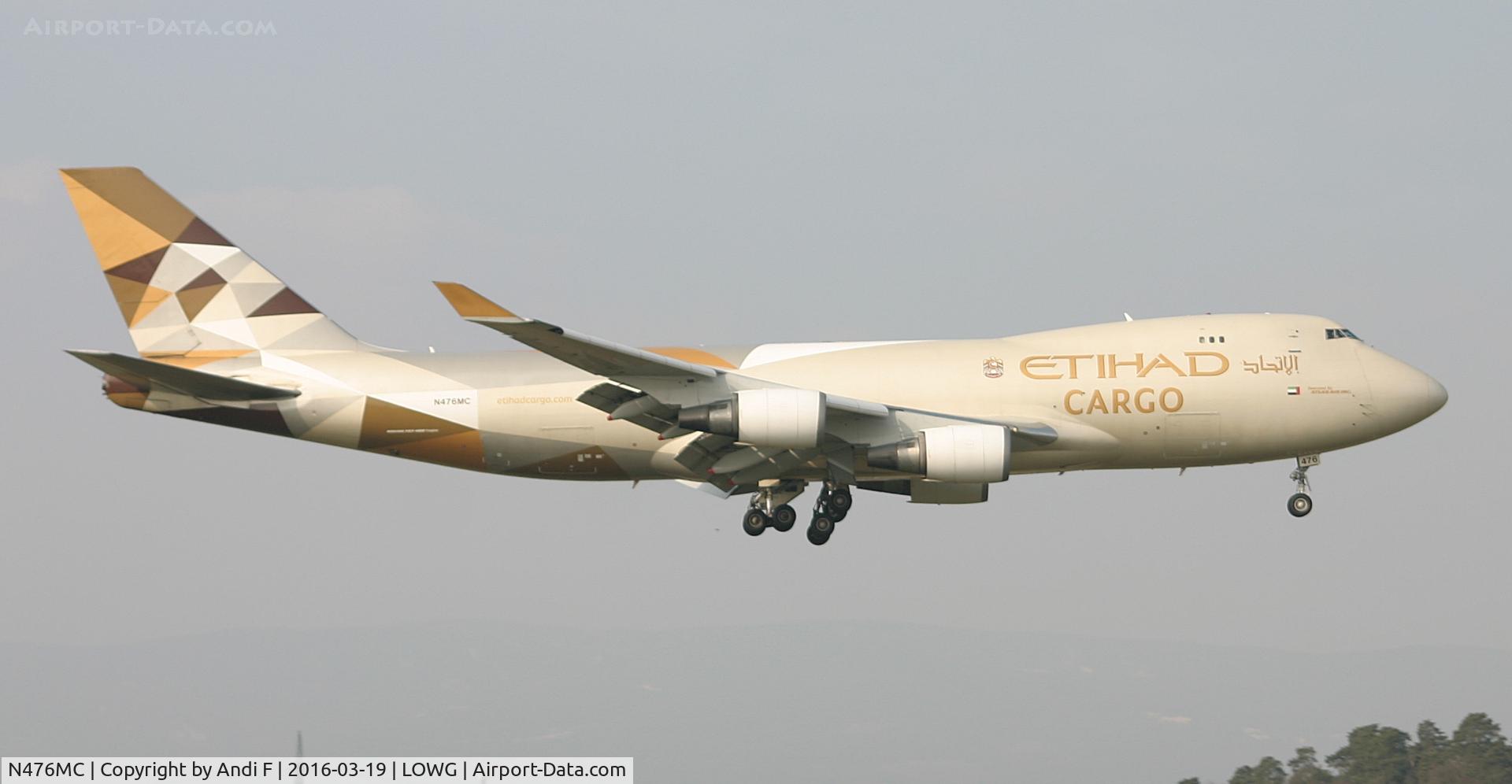 N476MC, 1999 Boeing 747-47UF C/N 29256, Etihad Cristal Cargo Boeing 747-47U(F/SCD)
