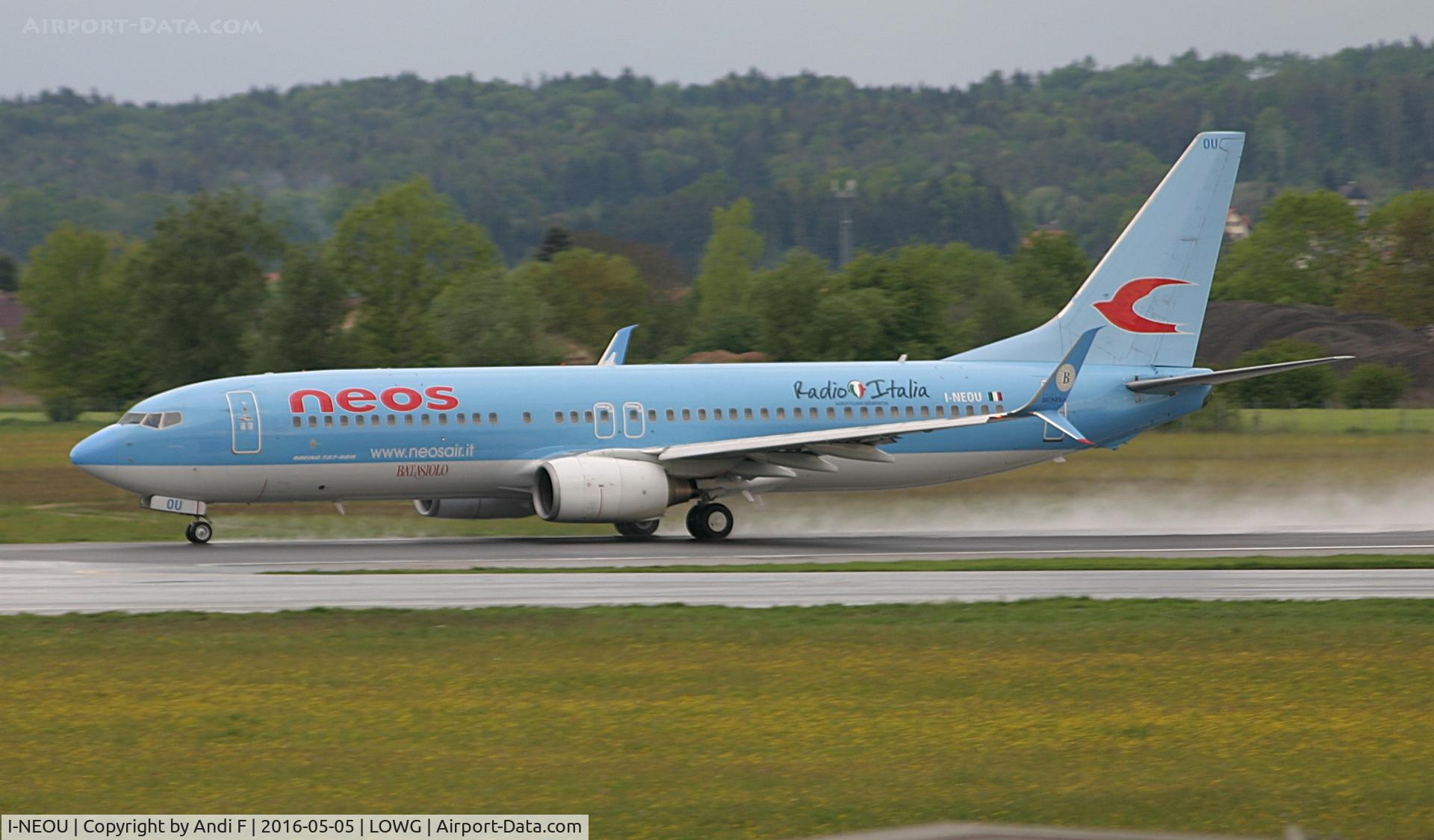 I-NEOU, 2002 Boeing 737-86N C/N 29887, NEOS Boeing 737-86N