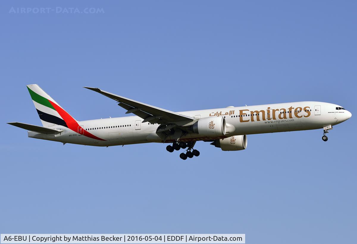 A6-EBU, 2006 Boeing 777-31H/ER C/N 34484, A6-EBU