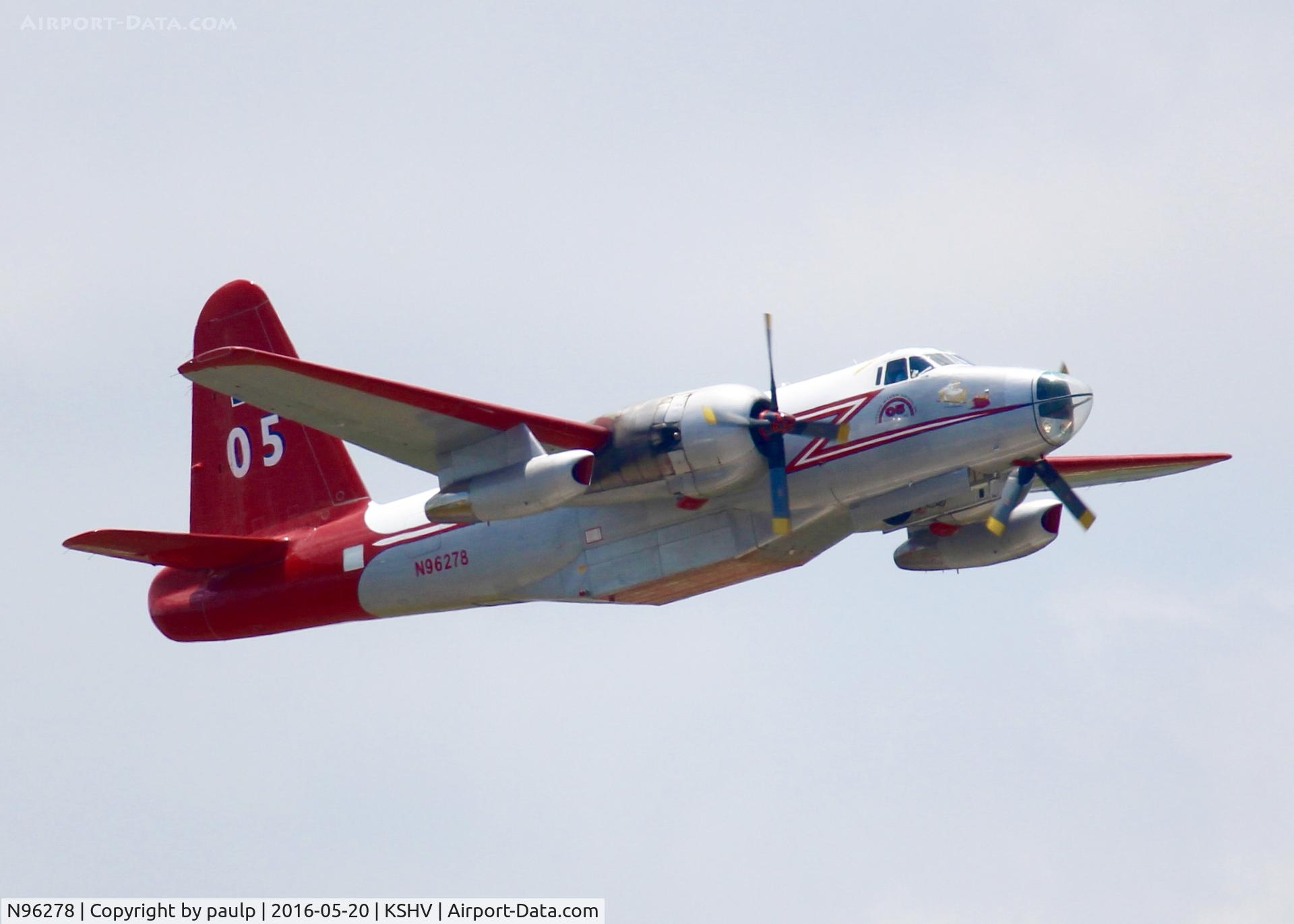 N96278, Lockheed P2V-5F Neptune C/N 426-5340, At Shreveport Regional.