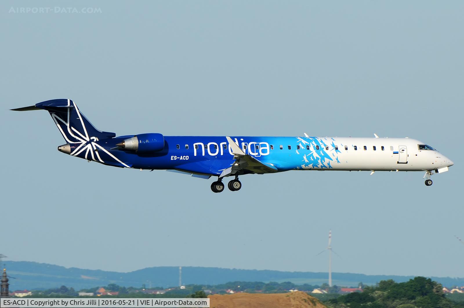 ES-ACD, 2011 Bombardier CRJ-900LR (CL-600-2D24) C/N 15276, Nordica
