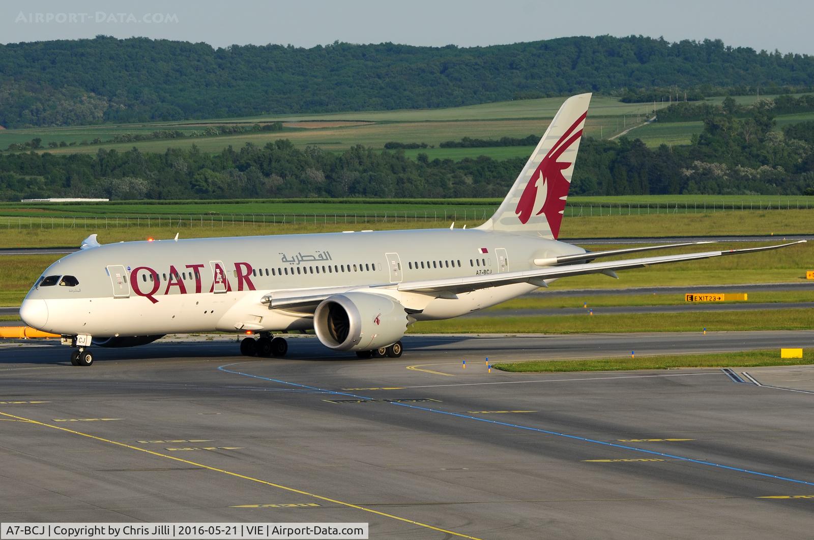A7-BCJ, 2014 Boeing 787-8 Dreamliner C/N 38328, Qatar Airways