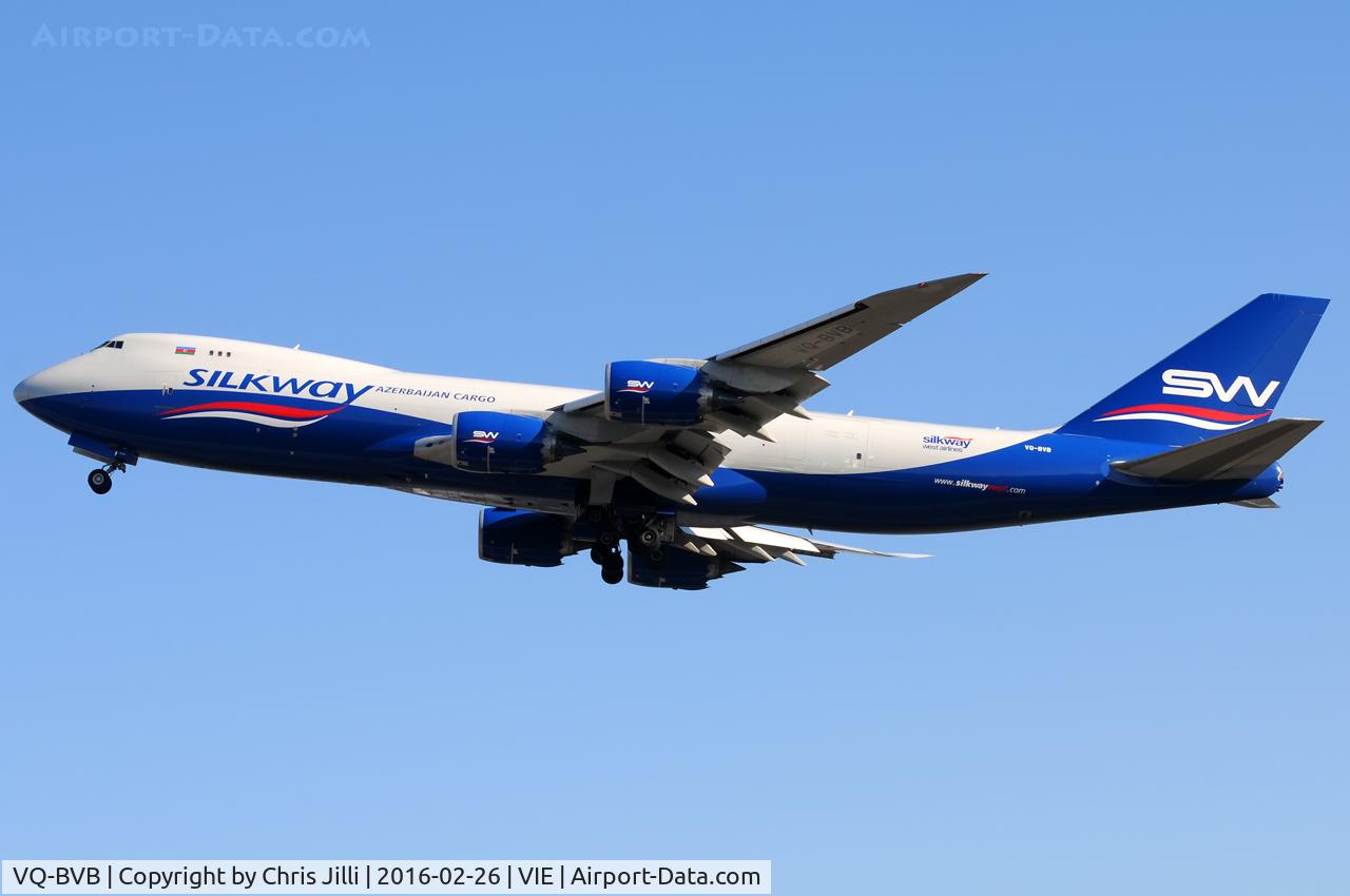 VQ-BVB, 2013 Boeing 747-83QF C/N 44444, SilkWay West Cargo