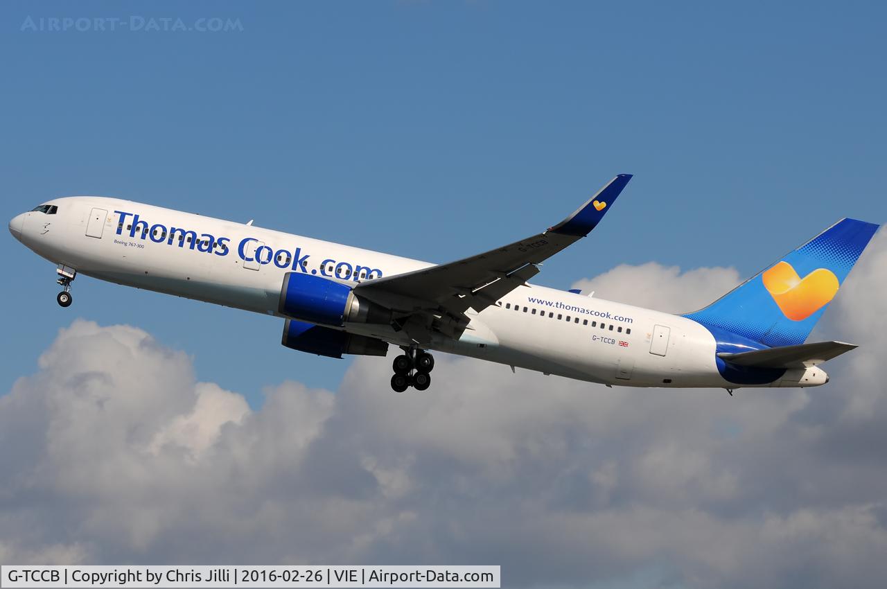 G-TCCB, 1997 Boeing 767-31K C/N 28865, Thomas Cook