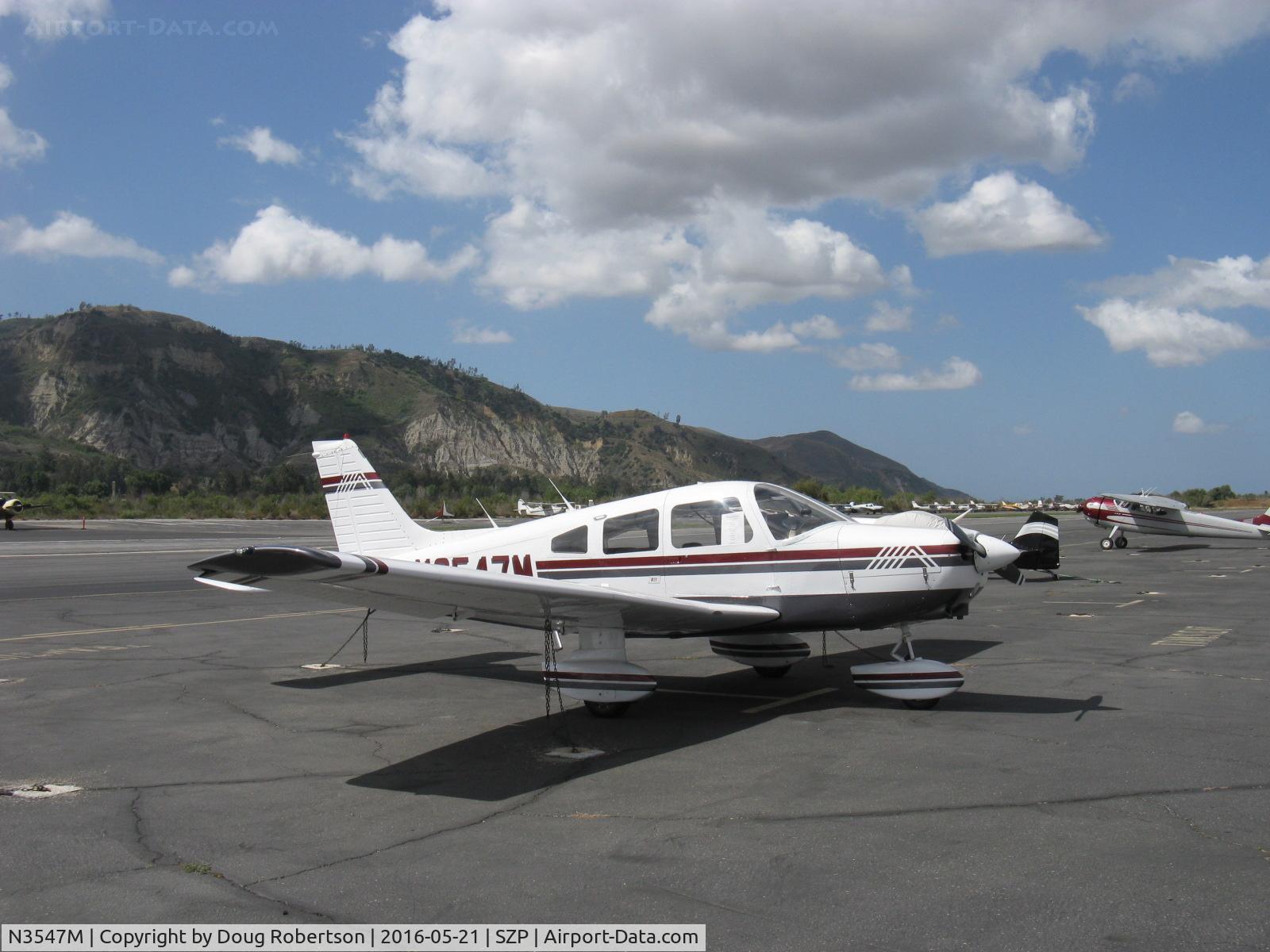 N3547M, 1978 Piper PA-28-161 Warrior II C/N 28-7816354, 1978 Piper PA-28-161 WARRIOR II converted from 160 Hp to Lycoming O-360-A4M 180 Hp ARCHER II by STC, now a full, not marginal 4 passenger aircraft with their baggage & full fuel. This aircraft is FOR SALE-see MARS A&P on field.
