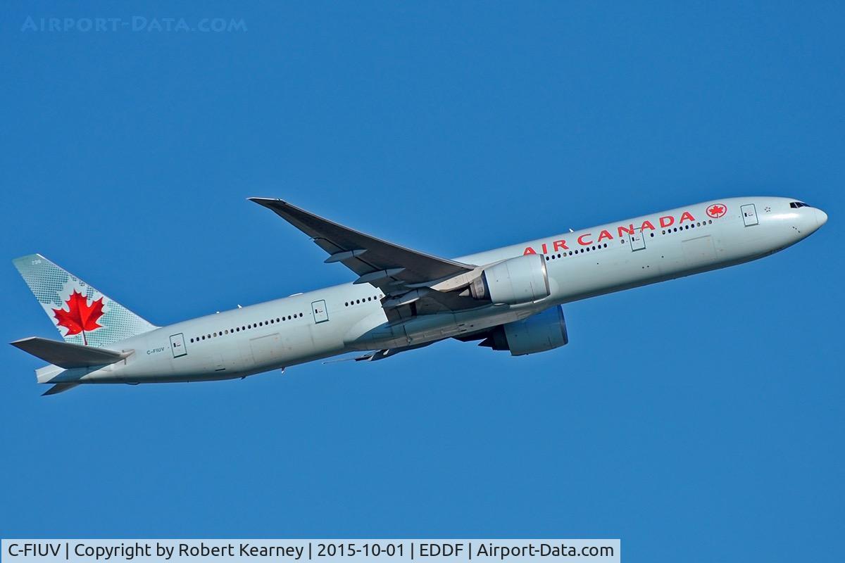 C-FIUV, 2008 Boeing 777-333/ER C/N 35248, Climbing out of EDDF