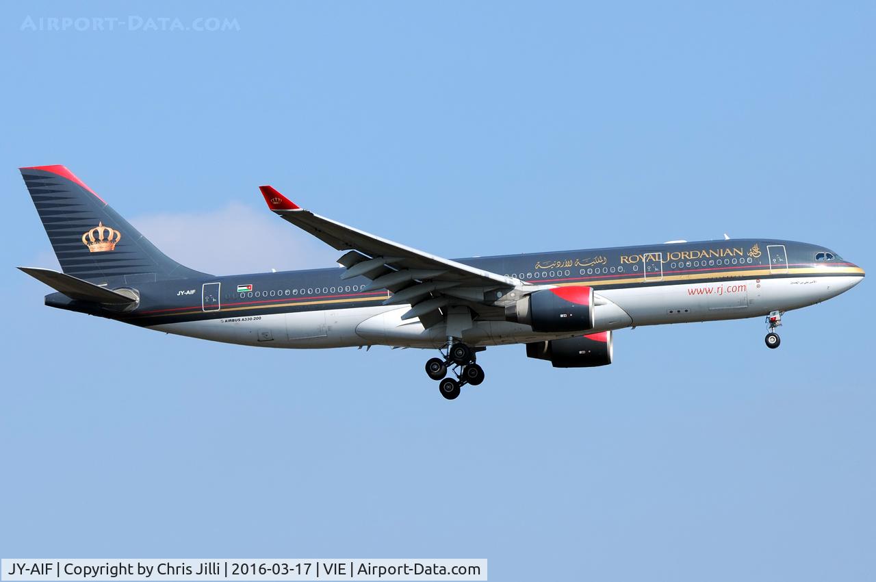 JY-AIF, 2009 Airbus A330-223 C/N 979, Royal Jordanian Airlines