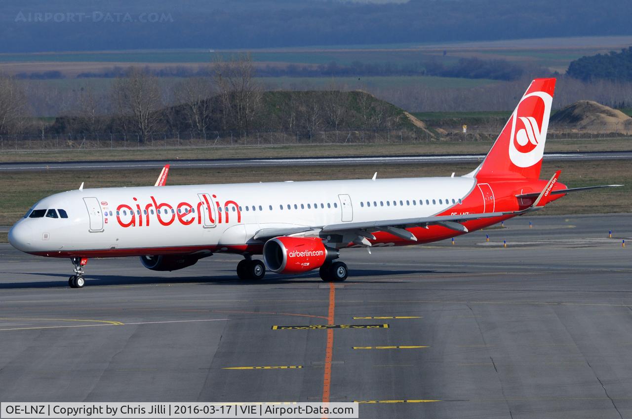 OE-LNZ, 2016 Airbus A321-211 C/N 6979, Air Berlin NIKI