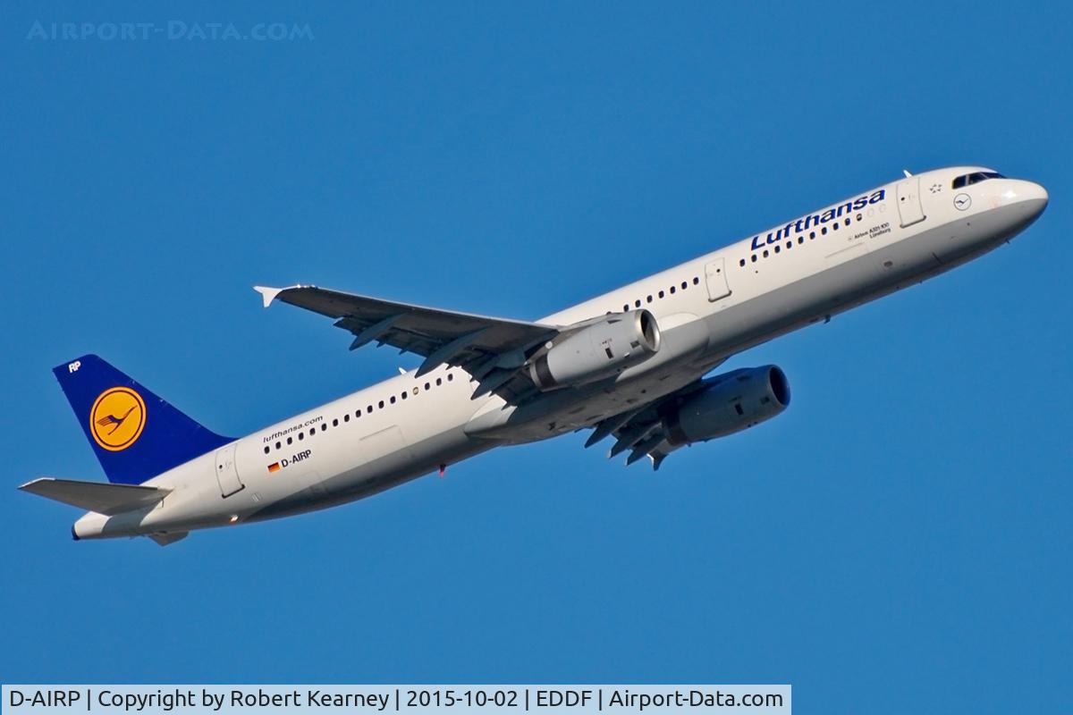 D-AIRP, 1995 Airbus A321-131 C/N 0564, Climbing out of EDDF