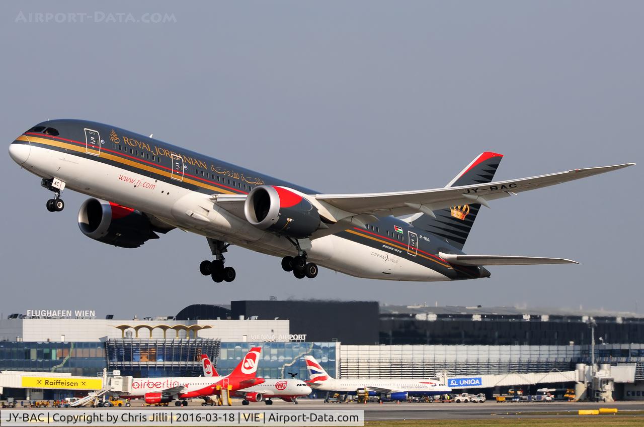 JY-BAC, 2014 Boeing 787-8 Dreamliner C/N 37164, Royal Jordanian Airlines