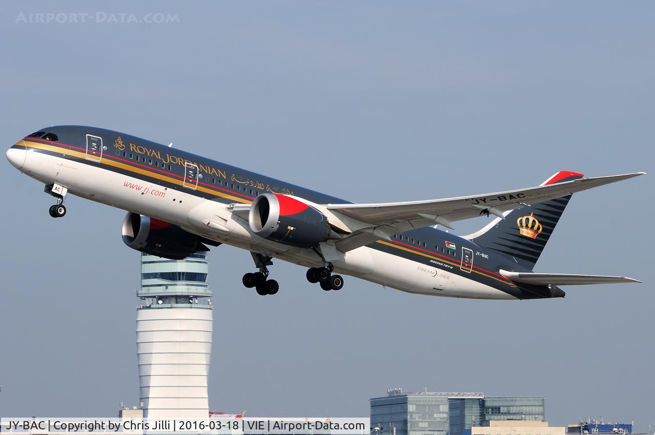 JY-BAC, 2014 Boeing 787-8 Dreamliner C/N 37164, Royal Jordanian AIrlines
