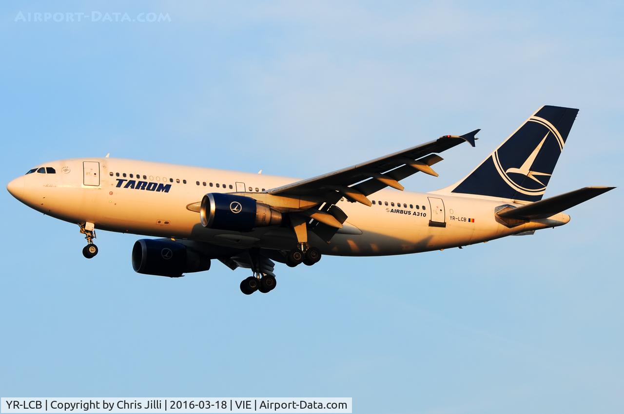 YR-LCB, 1992 Airbus A310-322 C/N 644, TAROM